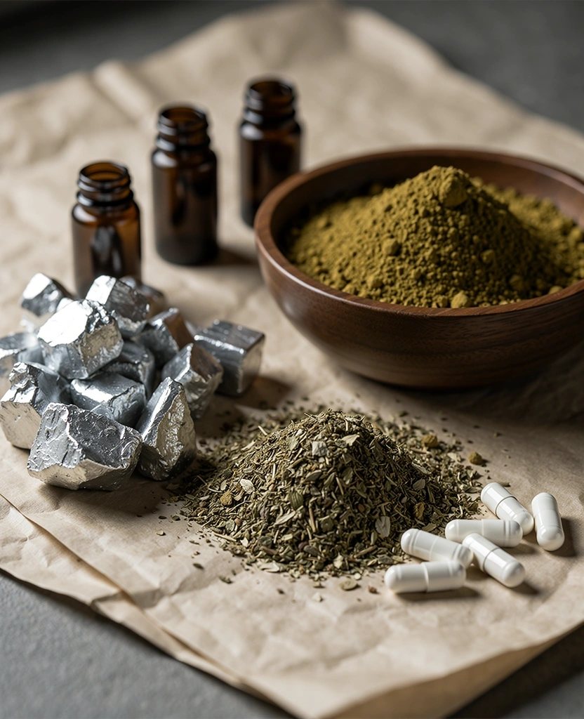 Natural minerals for vitality